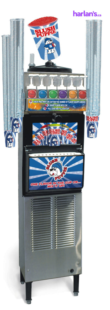 100F Slush Machine Complete with Slush Plastic Lid -Item#18100F - Harlan Fairbanks Canada