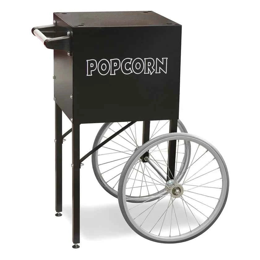 Black Popcorn Cart for Fun Pop 4-oz Popper