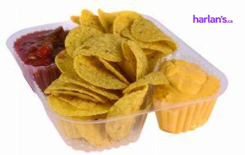 3 Compartment Nacho Tray Container - 500/case -Item#84N3