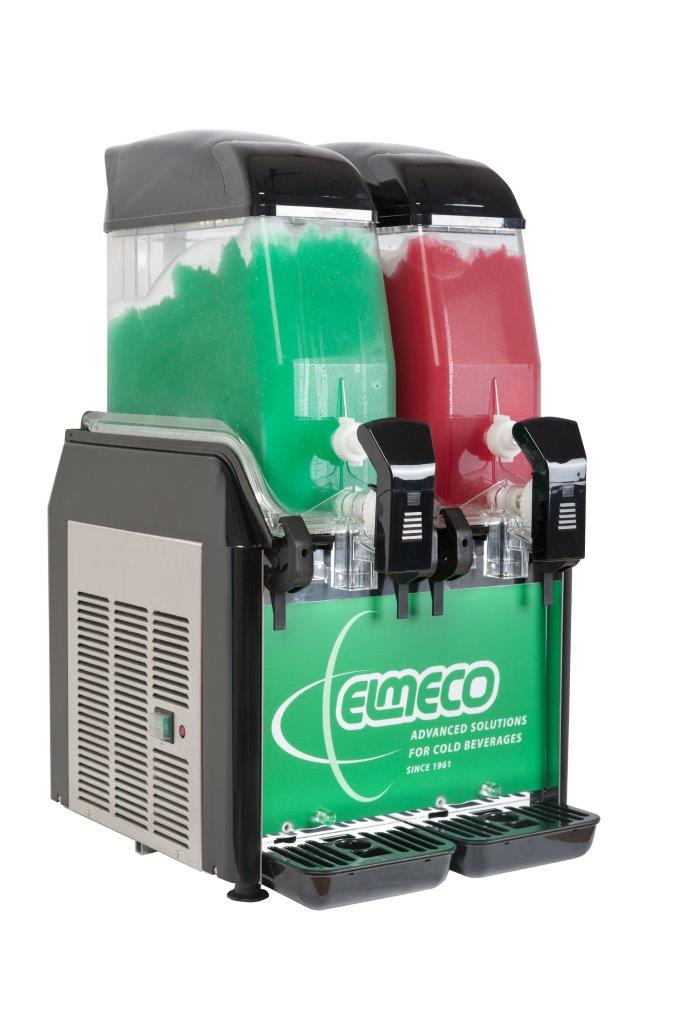 Elmeco Green - Dual Bowl Slush Machine