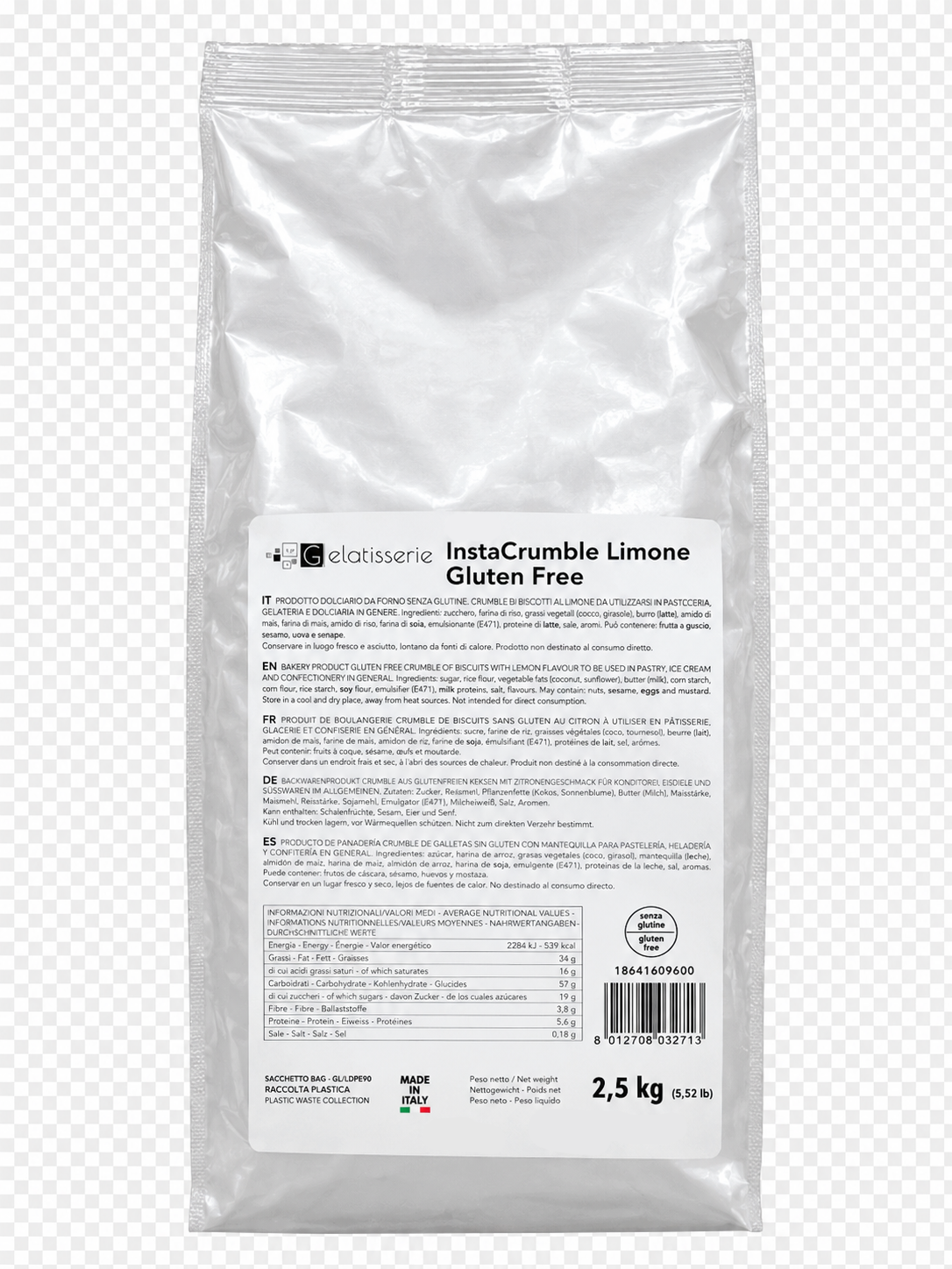 MEC3 Instacrumble Lemon (Gluten free)