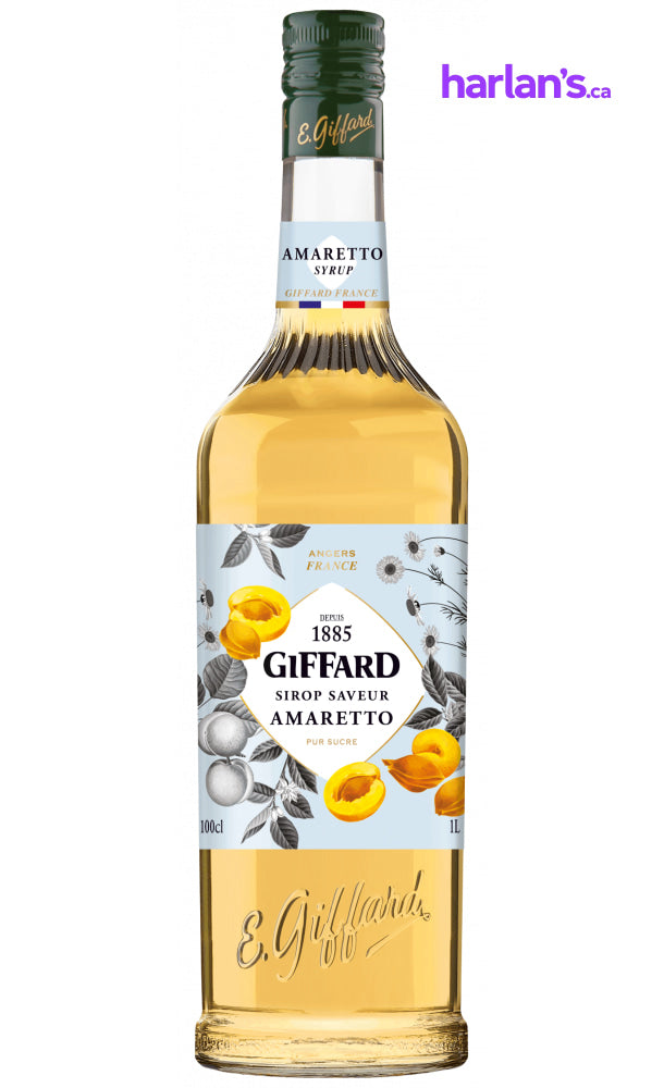Amaretto Syrup (1L | Mix & Match Flavours - groups of 6) - Harlan Fairbanks Canada