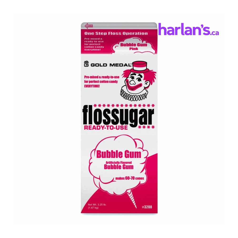 Bubble Gum (Bubble Gum) Cotton Candy Flossugar Carton -Item#55208