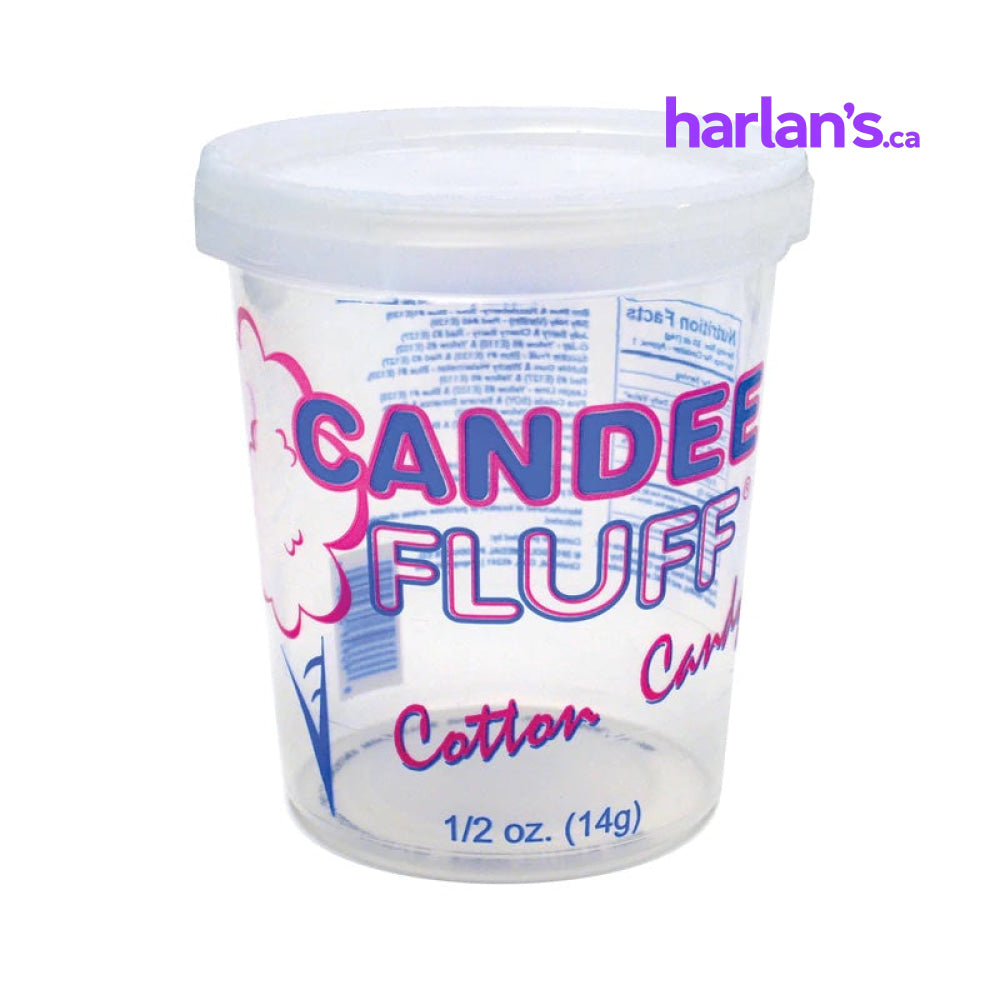 Candee Fluff® Containers with Tamper Proof Lids - Item#5571 - Harlan Fairbanks Canada