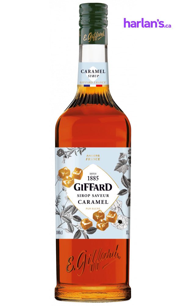 Caramel Syrup (1L | Mix & Match Flavours - groups of 6) - Harlan Fairbanks Canada