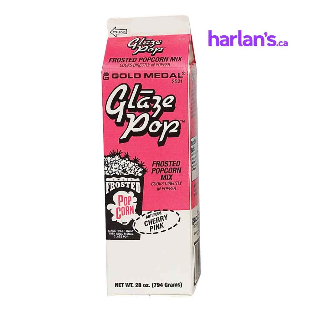 Cherry Pink Glaze Pop - 28oz Carton -Item#51363
