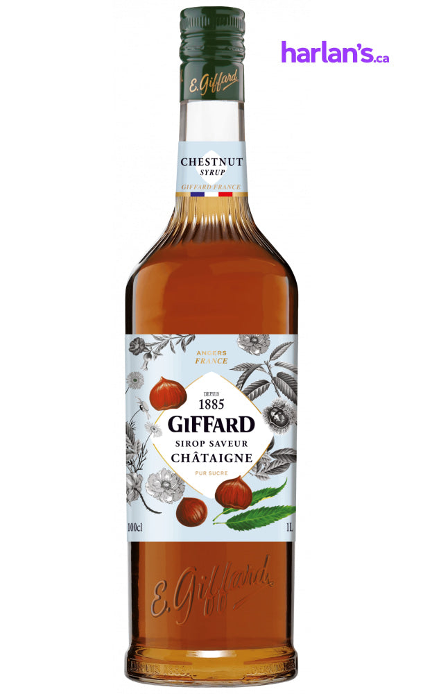 Chestnut Syrup (1L | Mix & Match Flavours - groups of 6) - Harlan Fairbanks Canada