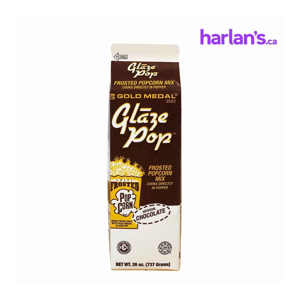 Chocolate Glaze Pop - 28oz Carton -Item#51364
