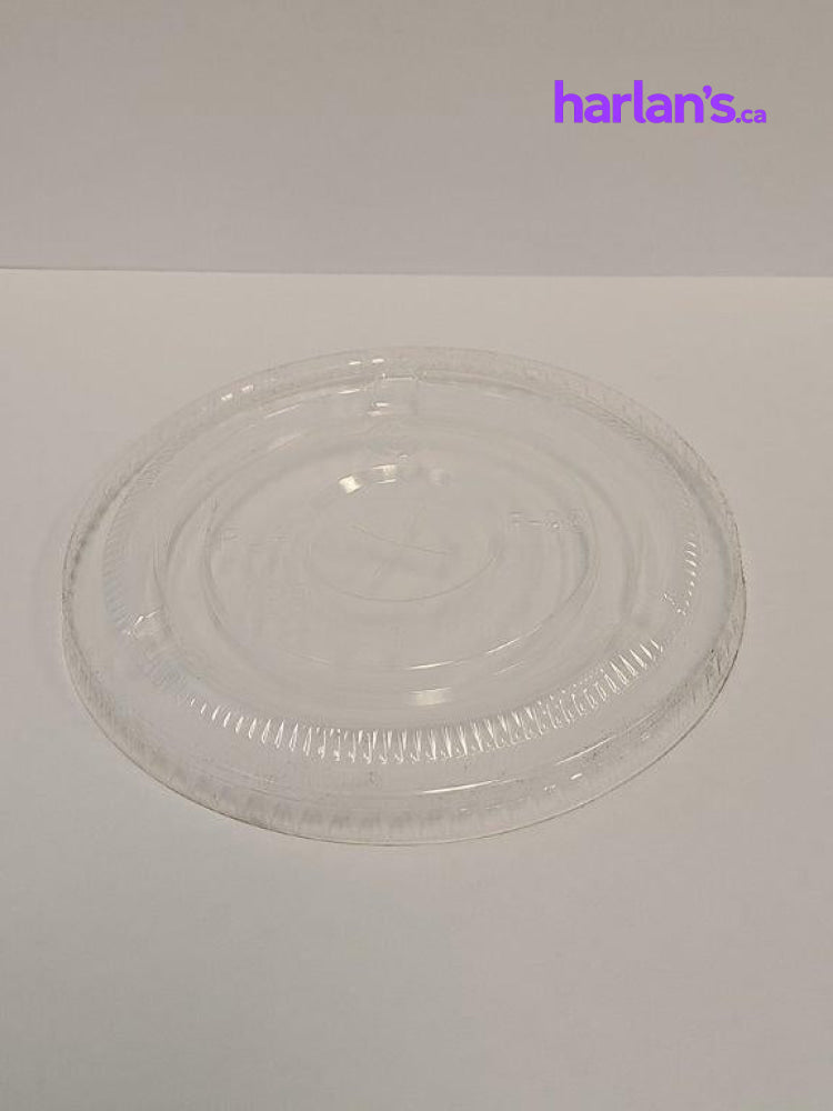 Compostable Flat Lid 12oz-24oz - 1000/case - Item#841224F - Harlan Fairbanks Canada