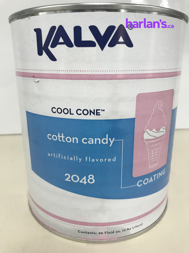 COTTON CANDY CONE DIP - No Heat Required - 2 x 100oz CANS -Item#41648 - Harlan Fairbanks Canada