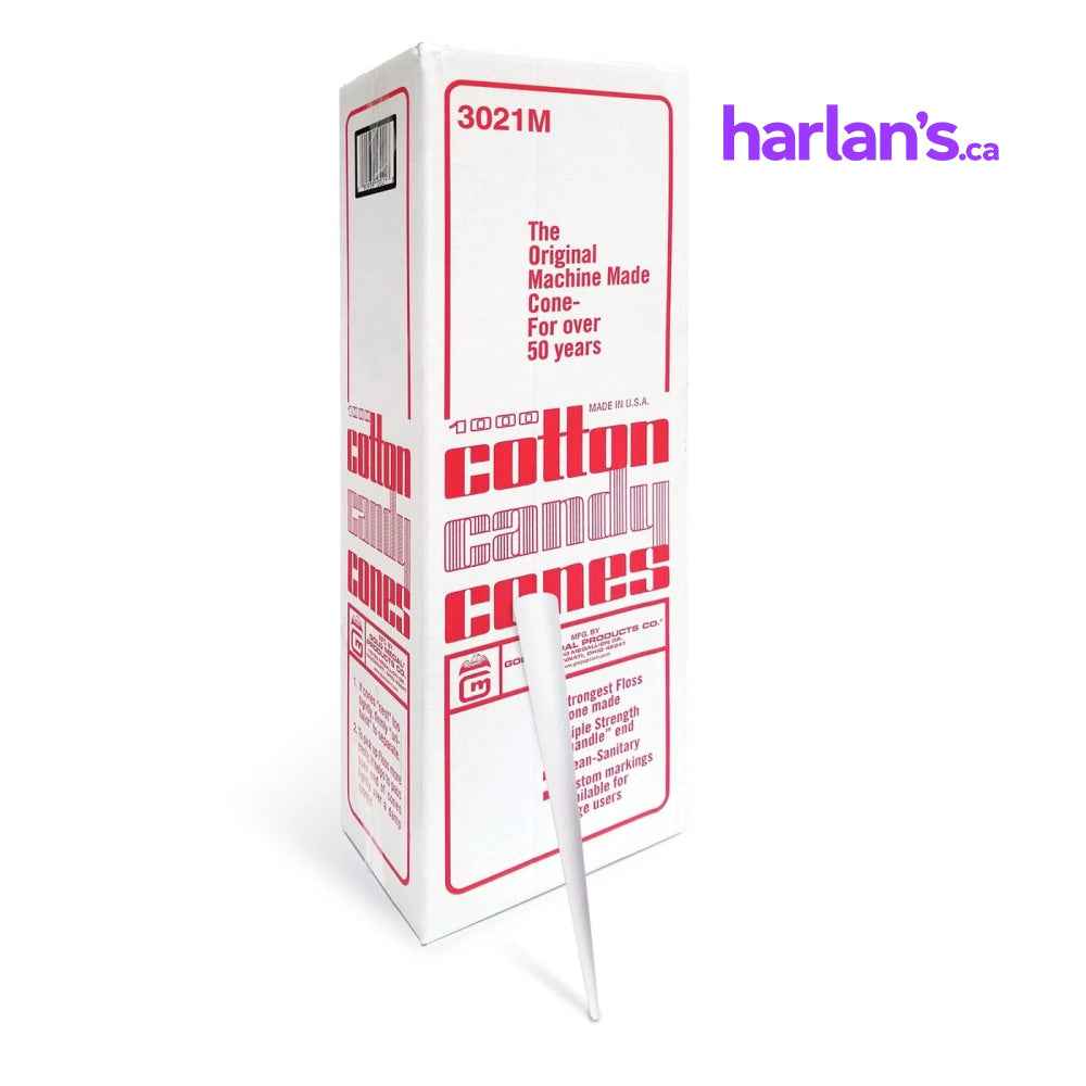 Cotton Candy Cones - 1000/case -Item#5570/EACH