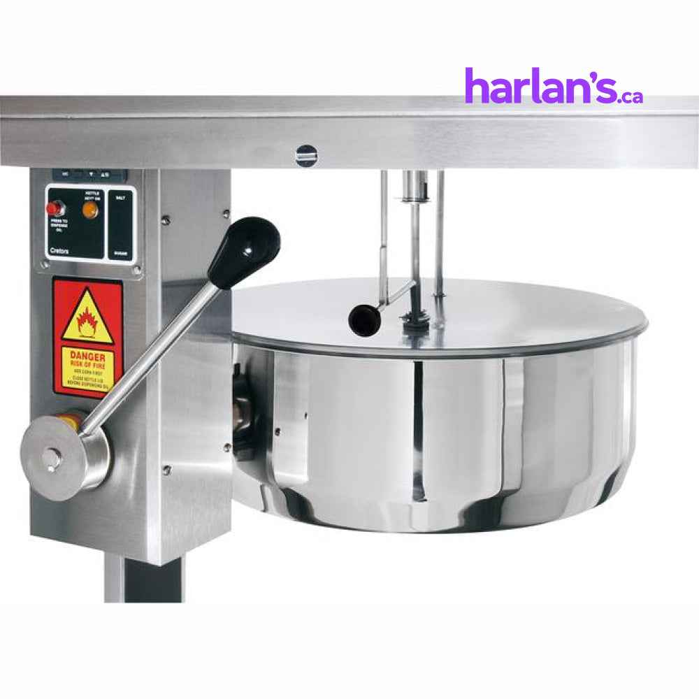 Cretors 48oz Mach 5 Floor Model 3' Popper Popcorn Machine -Item#M548D1E-F1OX-X - Call us for pricing