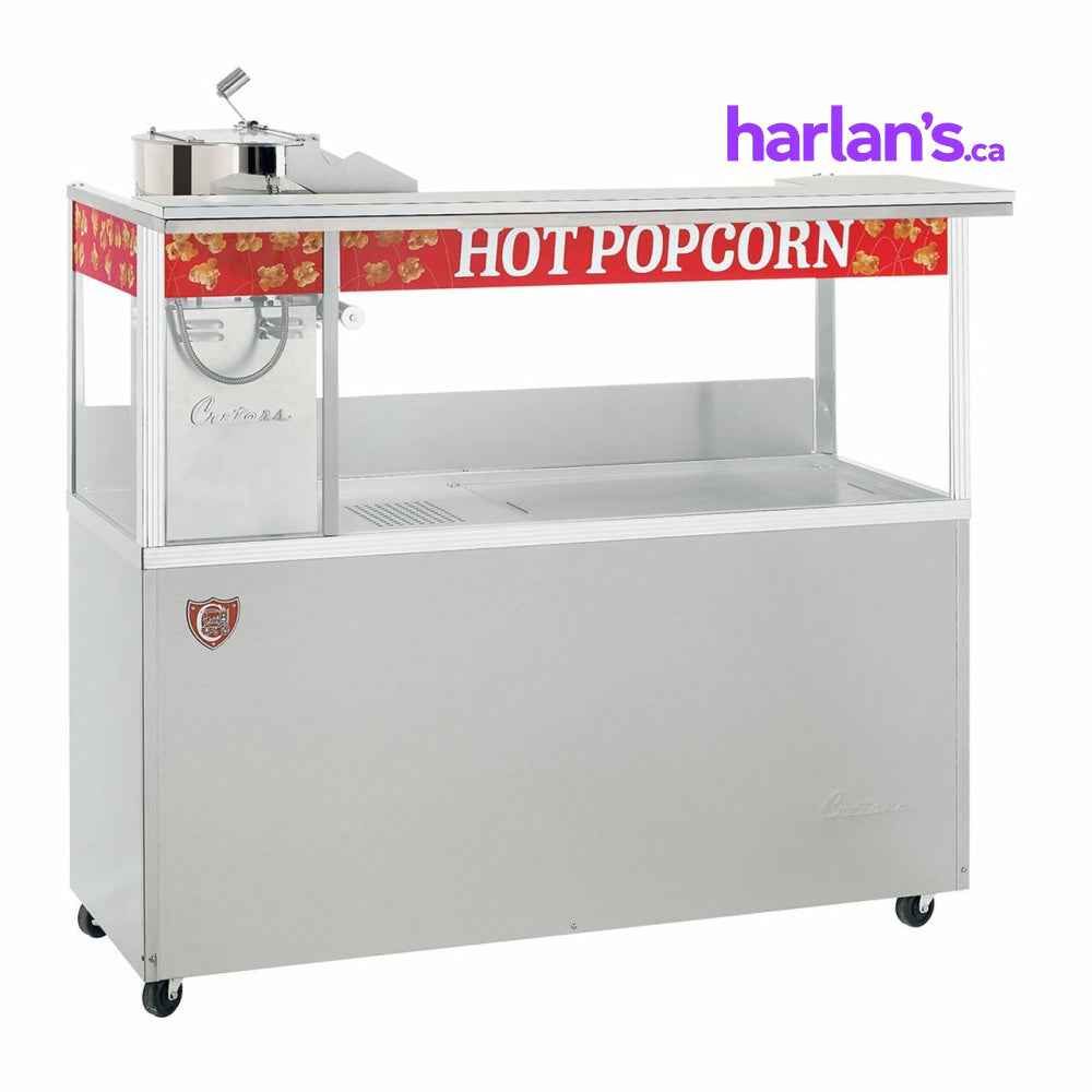 Cretors 48oz Open Top Stadium President 5' Cabinet Popcorn Machine -Item#PR48D1D-5SXX-X - Call us for pricing
