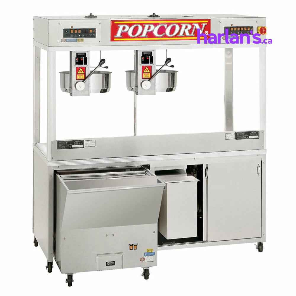Cretors 48oz Twin Diplomat Rock N' Roll Model Popper -Item#DI48D1E-101OX-X - Call us for pricing