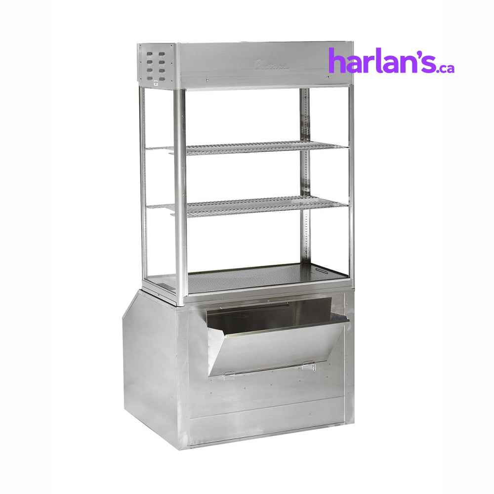 Cretors Combination Modular and Counter Showcase Cornditioner Cabinets -Item#MSW36AO-XX-CZ1 & CSW36A-S-CCW - Call us for pricing