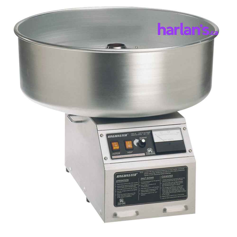 Cretors Cotton Candy Machine - Ringmaster 7" Floss Head Industrial -Item#RM7A-CZ1 - Call us for pricing
