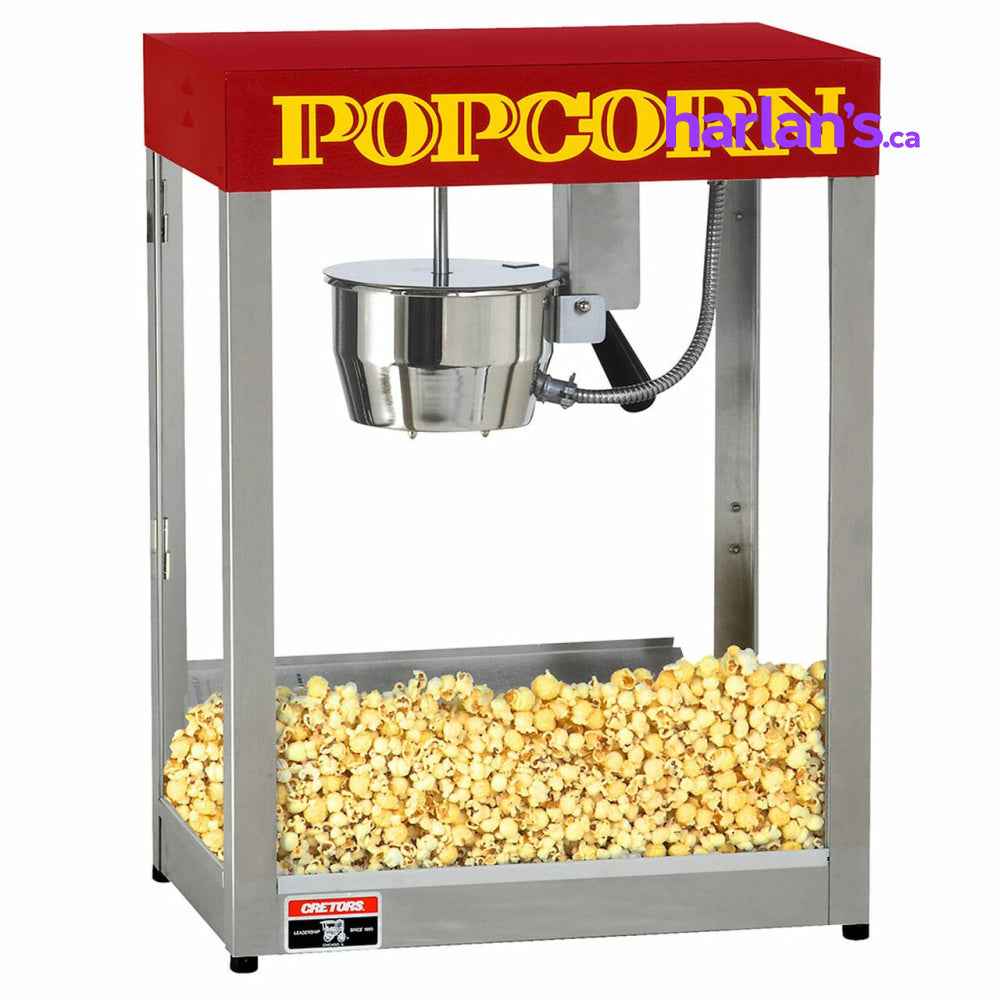 Cretors Goldrush Popcorn Machine 6oz/8oz -Item#GR8A1X-XX-X - Call