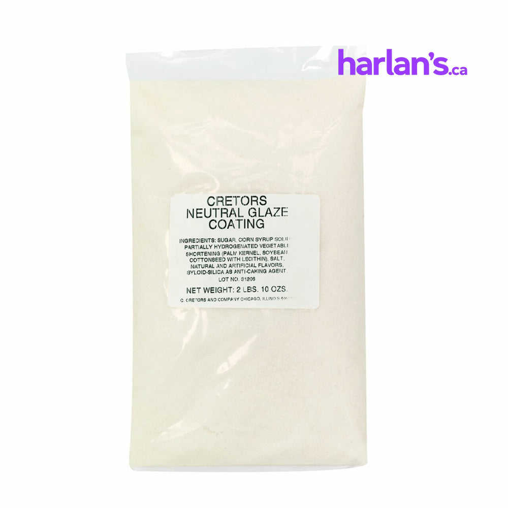 Cretors Neutral Glaze Mix - 12 x 2lb bags per case -Item#519801 - Harlan Fairbanks Canada
