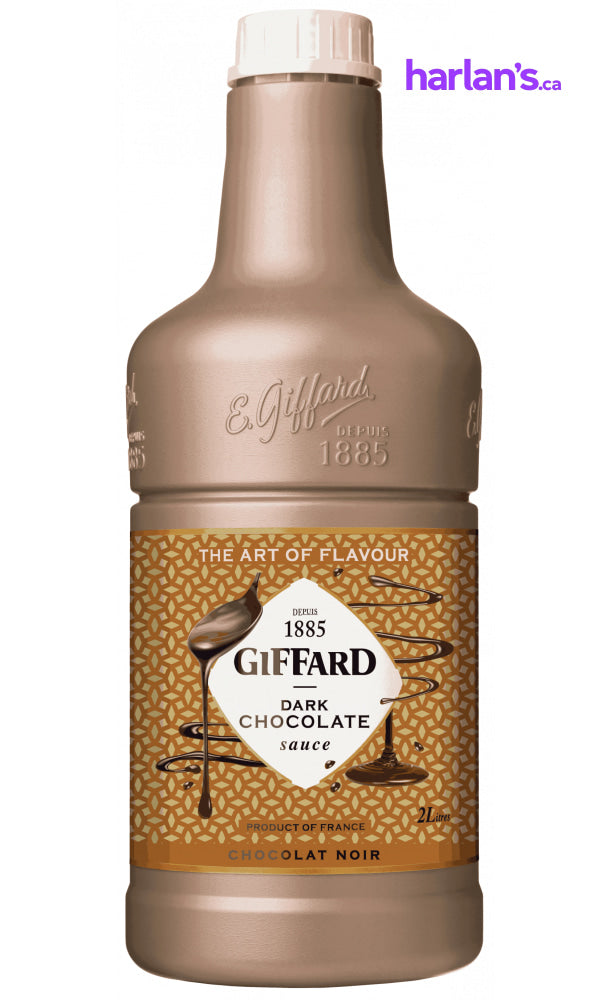 Dark Chocolate Sauce (2L | Mix & Match Flavours - groups of 4) - Harlan Fairbanks Canada