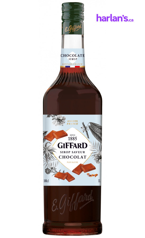Dark Chocolate Syrup (1L | Mix & Match Flavours - groups of 6) - Harlan Fairbanks Canada