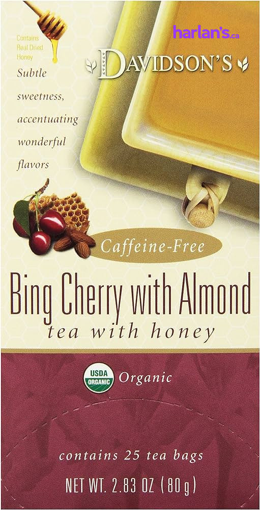 Davidson's Bing Cherry (6x25 bags) - Item# 202539 - Harlan Fairbanks Canada