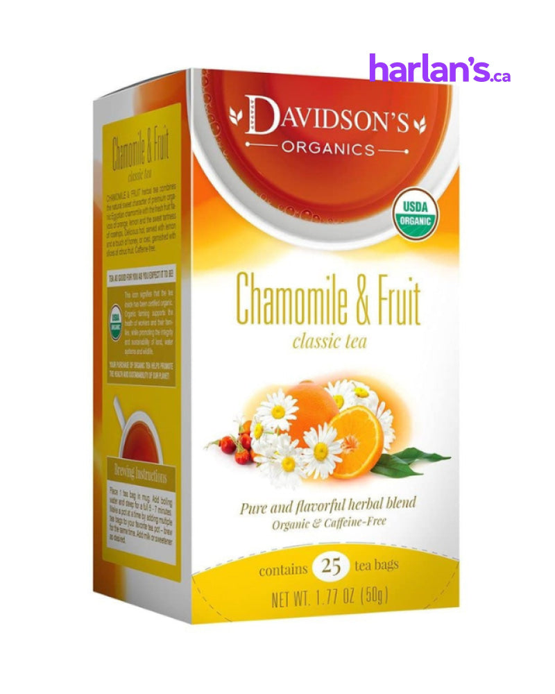 Davidson's Chamomile & Fruit (6x25 bags) - Item# 202648 - Harlan Fairbanks Canada