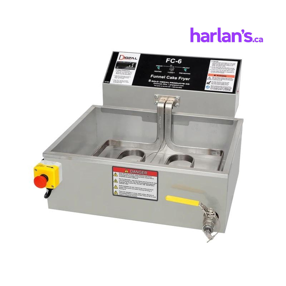 Deluxe Hot Shot Fryer FC-4 -Item#8090E - Call us for pricing - Harlan Fairbanks Canada