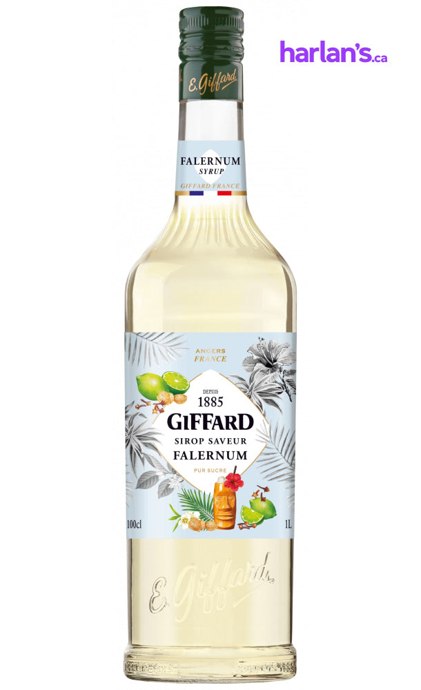 Falernum Syrup (1L | Mix & Match Flavours - groups of 6) - Harlan Fairbanks Canada