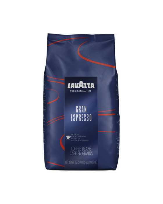 Gran Espresso - Whole Espresso Beans (6 Bags, 2.2lb)