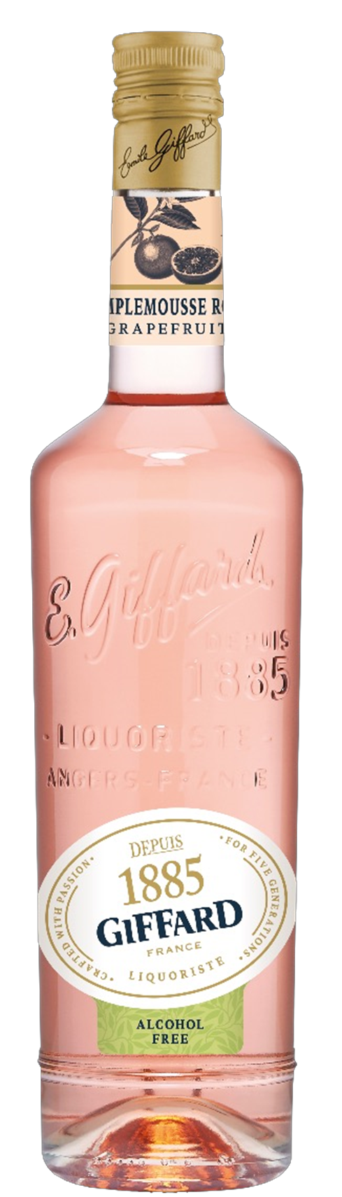 Giffard Alcohol-Free Liqueur - Grapefruit (700ml | Mix & Match Flavours - groups of 6)
