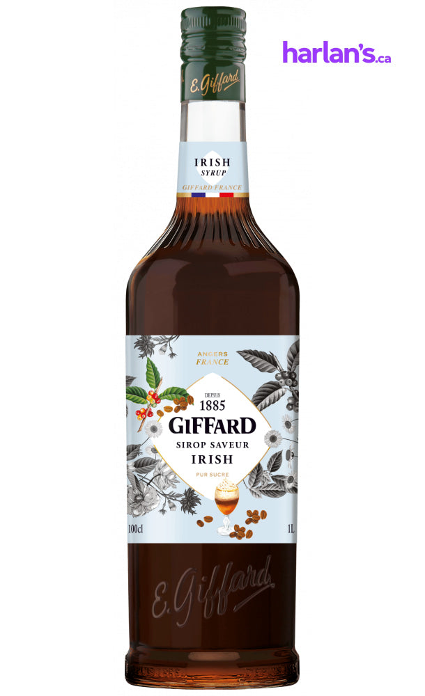 Irish Syrup (1L | Mix & Match Flavours - groups of 6) - Harlan Fairbanks Canada