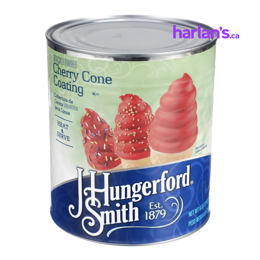 J HUNGERFORD SMITH CHERRY CONE COATING - 3 x 100oz CANS -Item#41610 - Harlan Fairbanks Canada