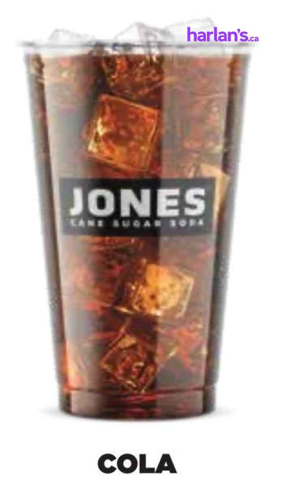 Jones Cane Sugar Fountain Soda - Cola - 3 gal BIB -Item#16500