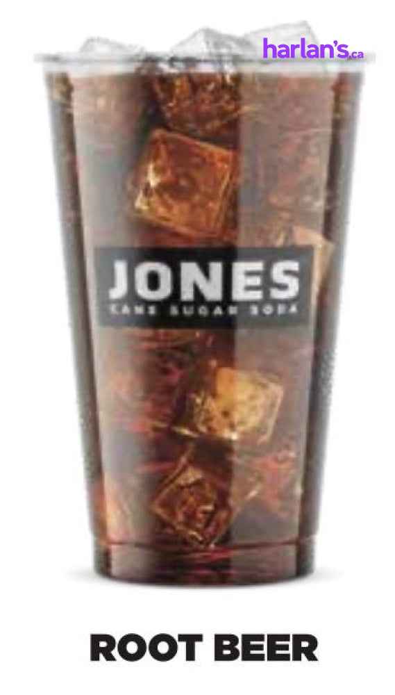 Jones Cane Sugar Fountain Soda - Root Beer - 3 gal BIB -Item#16503