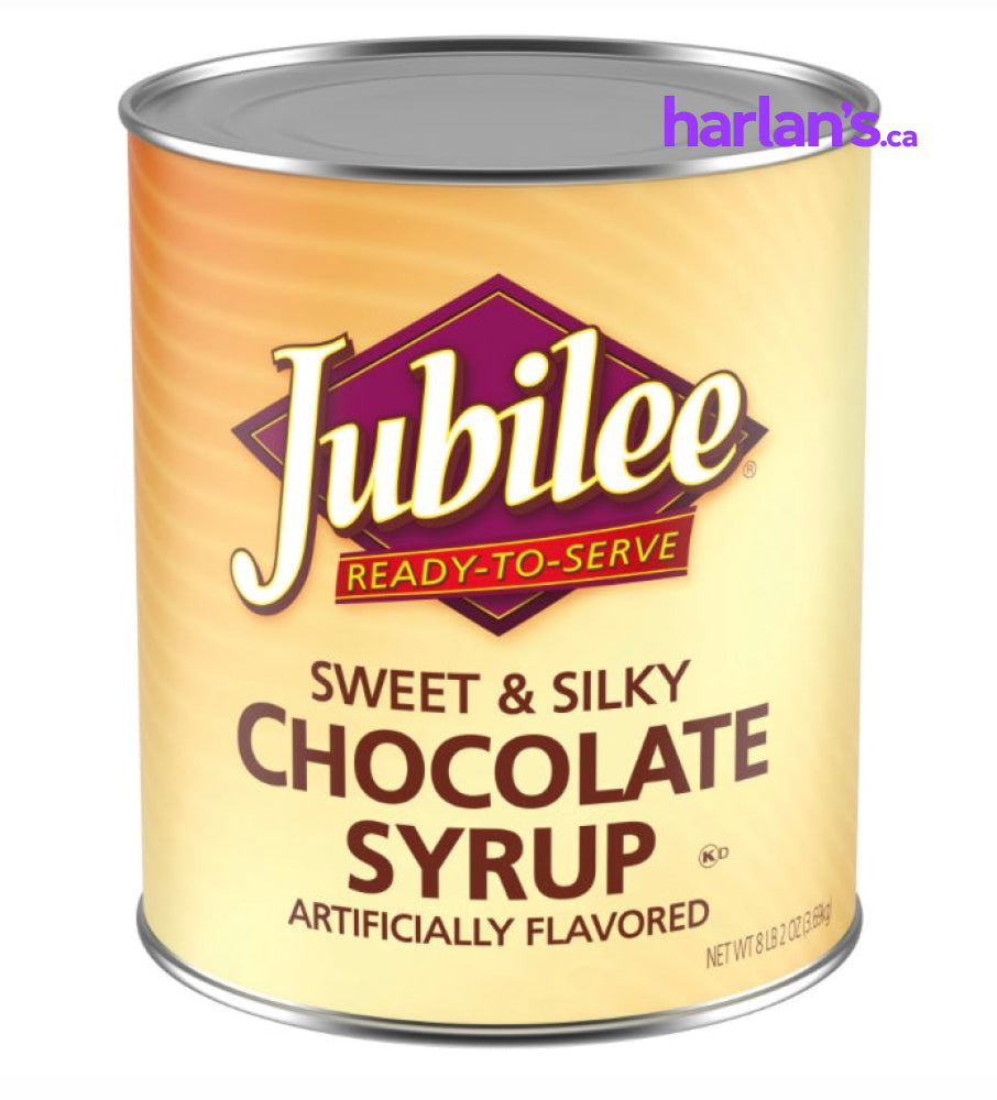 Jubilee Sweet and Silky Chocolate Syrup - 6 x 96oz -Item#41745 - Harlan Fairbanks Canada