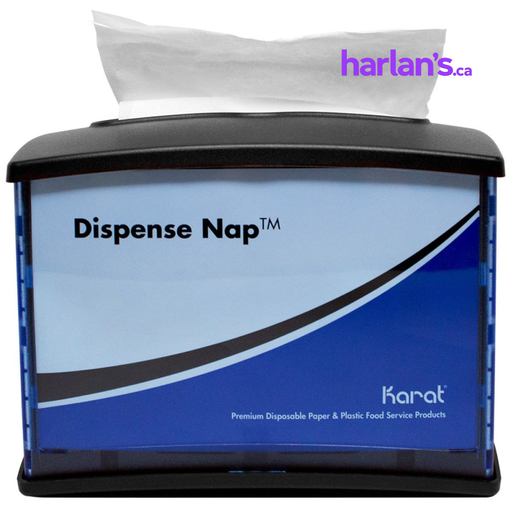 Karat Dispense Nap Tabletop Napkin Dispenser - Free with Karat Napkims Case Purchase - Harlan Fairbanks Canada