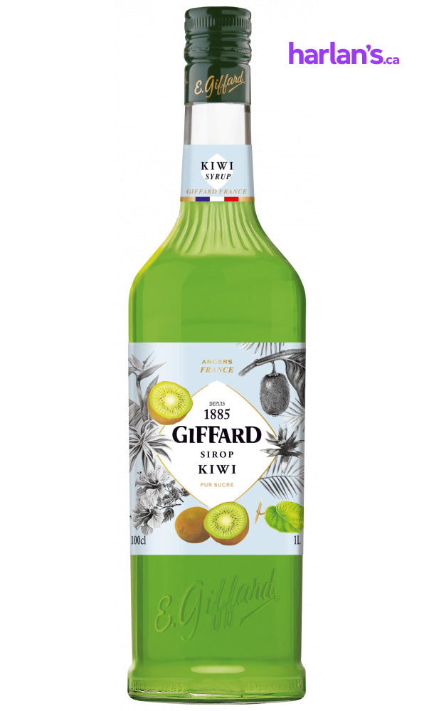 Kiwi Syrup (1L | Mix & Match Flavours - groups of 6) - Harlan Fairbanks Canada