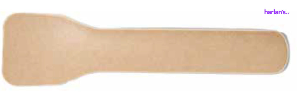 KRAFT PAPER GELATO SPOON - 9.5cm - 6000/CS - 45P095 - Harlan Fairbanks Canada