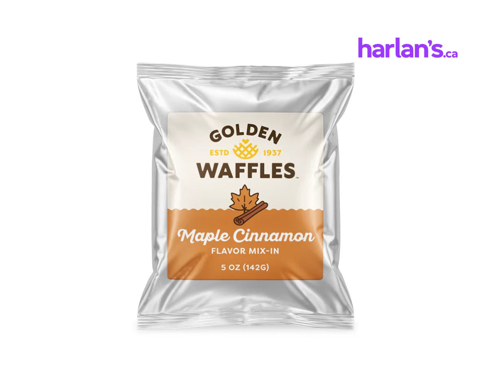 Maple Cinnamon Waffle Flavour Pack (3oz) - Item#37FPMC - Harlan Fairbanks Canada