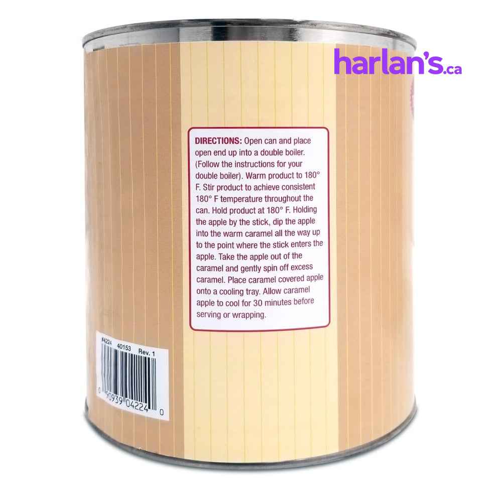 Midway's Finest Caramel Apple Dip - Case of 6 x 8lb Cans -Item#5580