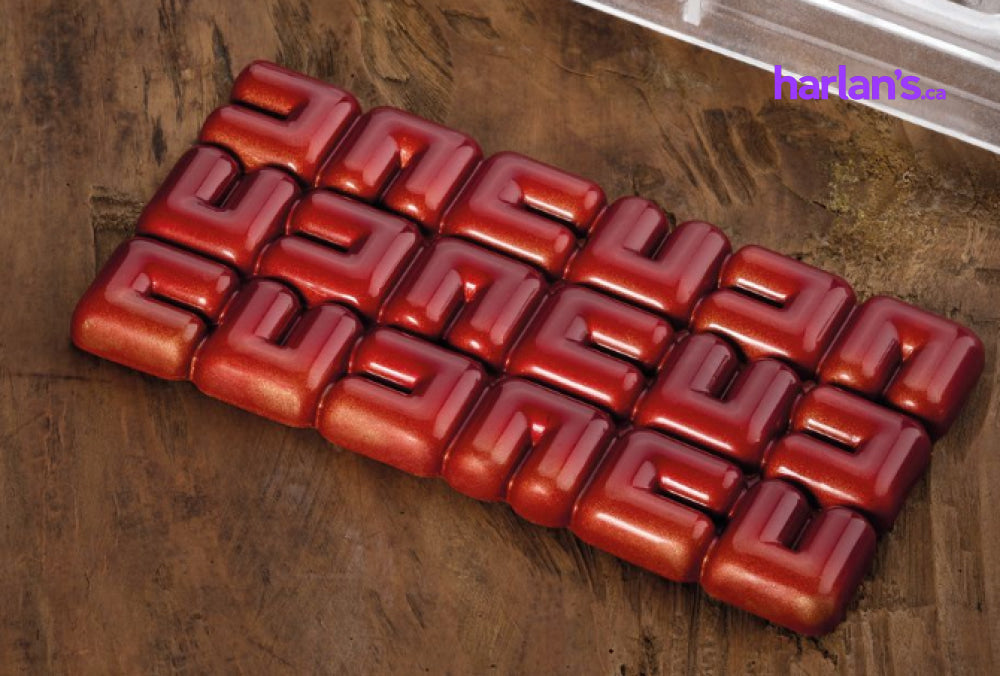 OLA CHOC BARS TRITAN MOULD OLA PAVONI PC5003FR - Harlan Fairbanks Canada