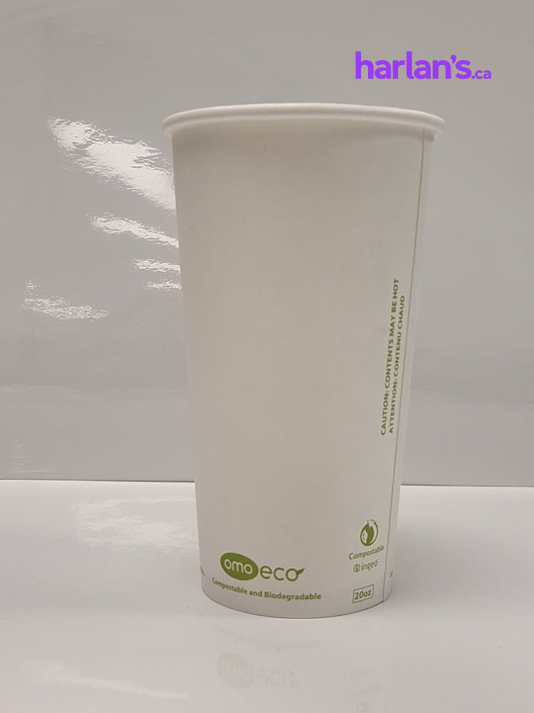 OMO ECO 16oz Hot Paper Cups - 1000/case- Item#8316E - Harlan Fairbanks Canada