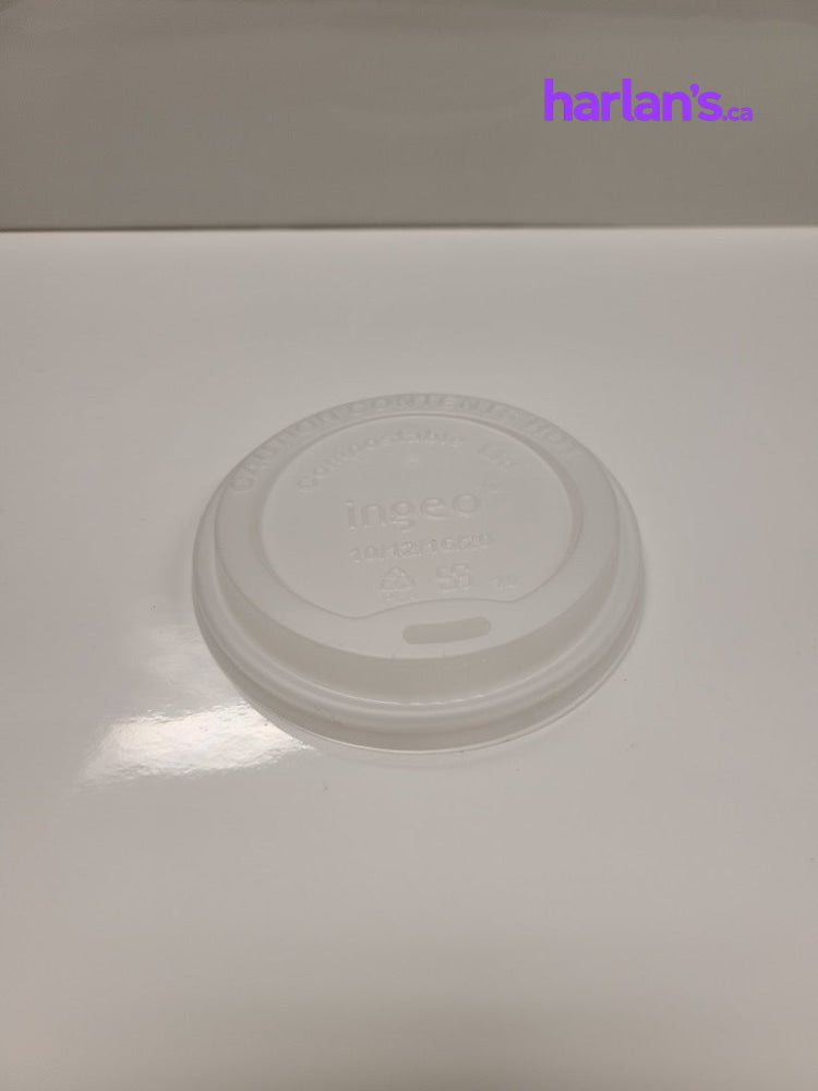 OMO ECO Compostable Dome Lid 12oz-20oz - 1000/case- Item#8312ELD - Harlan Fairbanks Canada