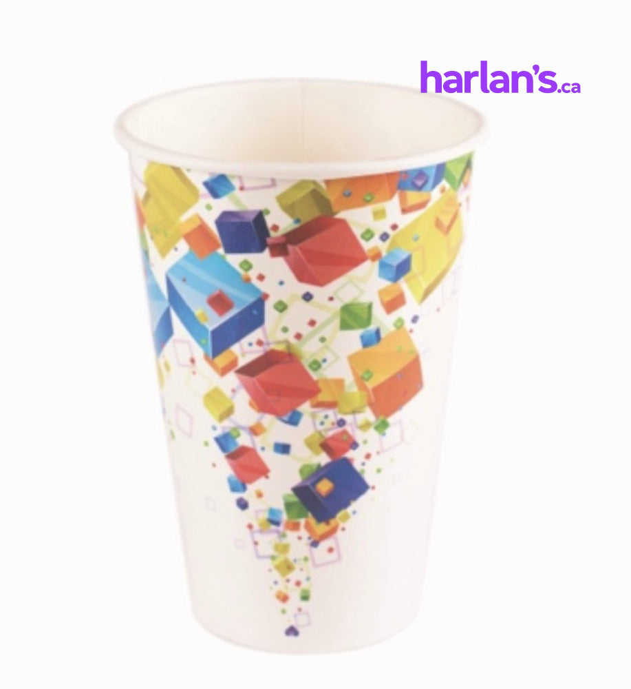 Paper Cold Drink Cups - 1000 x 16oz -Item#82116 - Harlan Fairbanks Canada