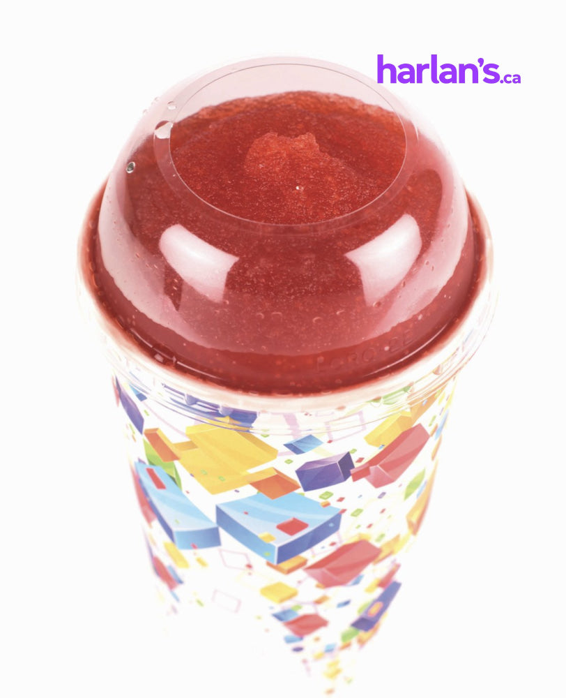 Paper Cold Drink Dome Lid - 12oz, 16oz, 22oz x 1000 -Item#82112LD - Harlan Fairbanks Canada