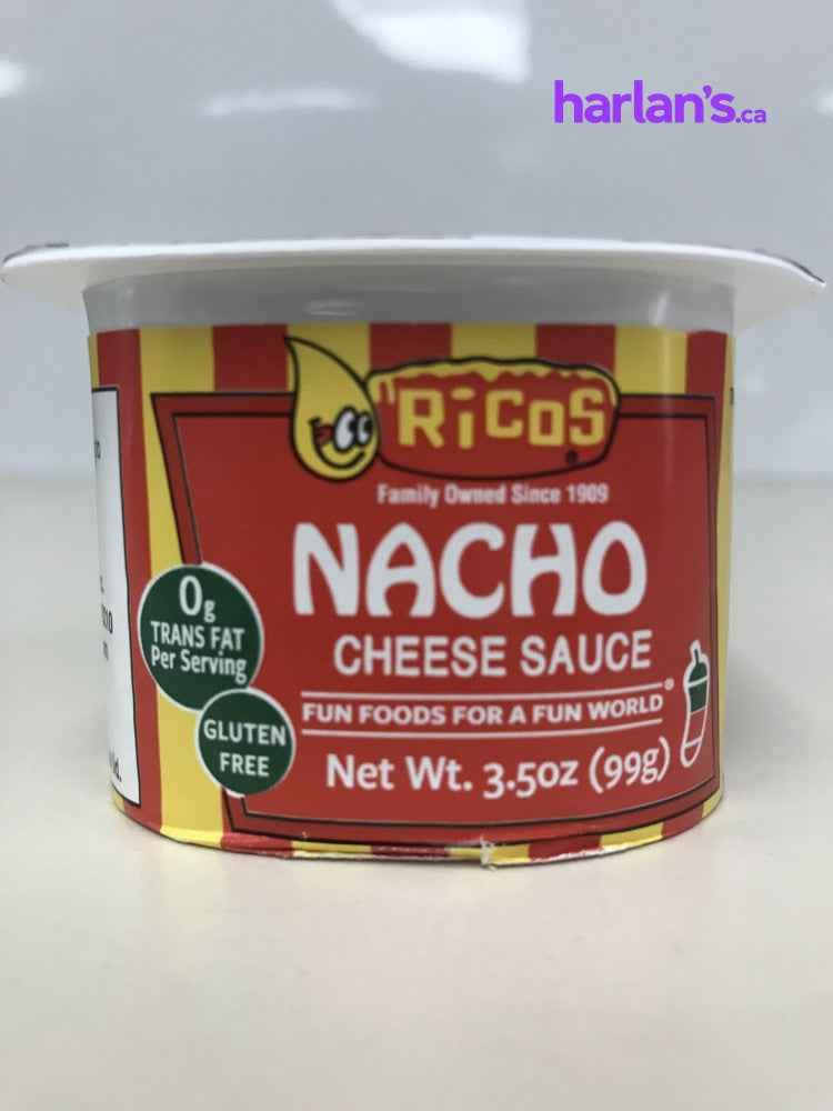 Rico's Portion Cup Nacho Cheese - Gluten Free - (48 x 3.5oz /case) -Item#52148