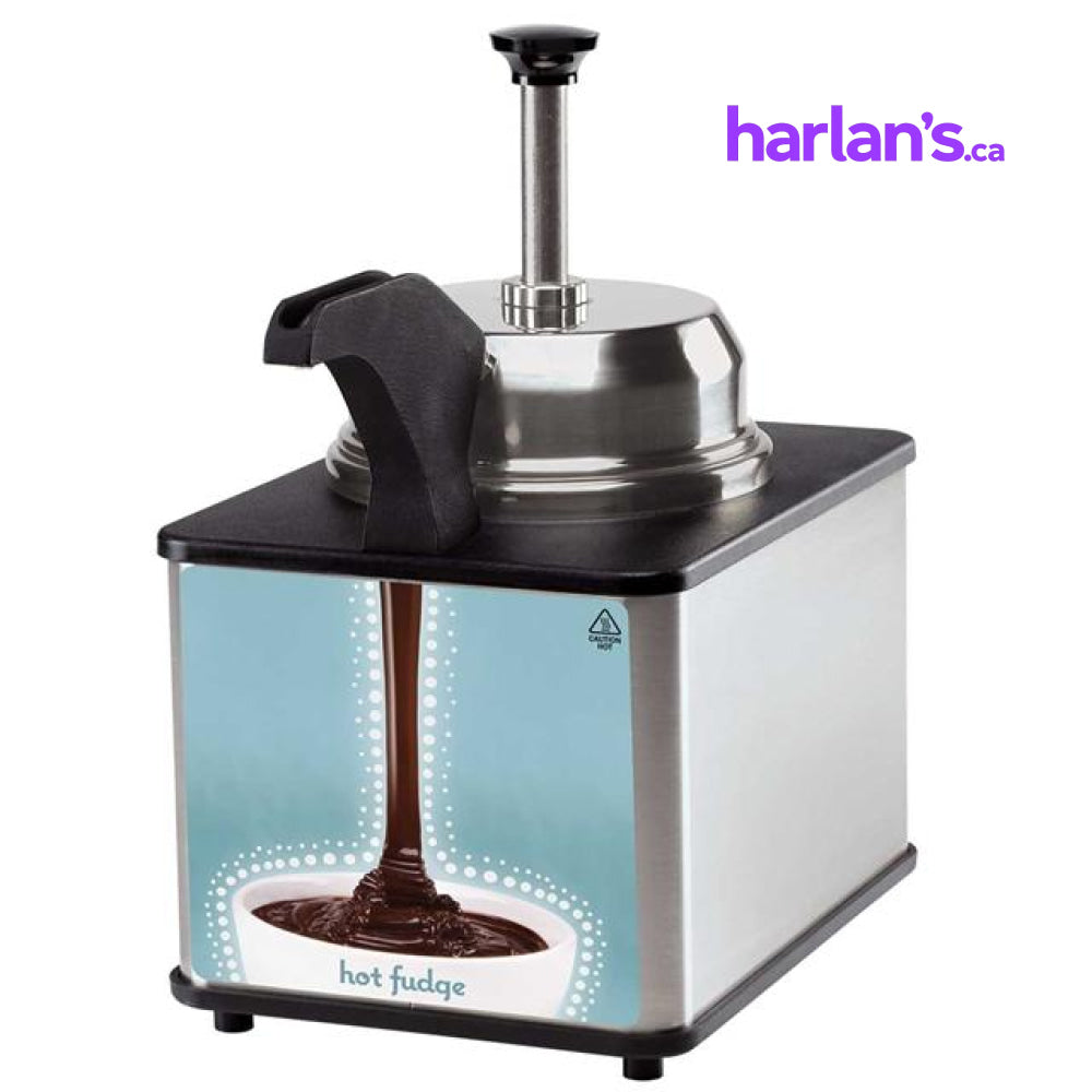 Server Fudge/Caramel Topping Warmer With Pump - Harlan Fairbanks Canada