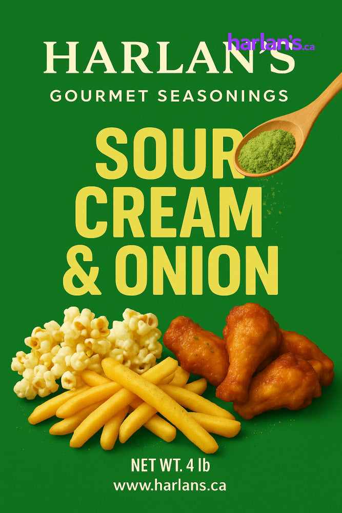 Sour Cream and Onion Seasoning (4lb) - Item#512351 - Harlan Fairbanks Canada