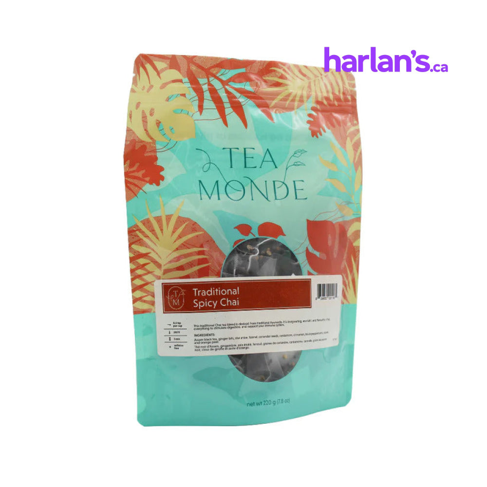 Spicy Chai (40 bags) - Item# 206905 - Harlan Fairbanks Canada