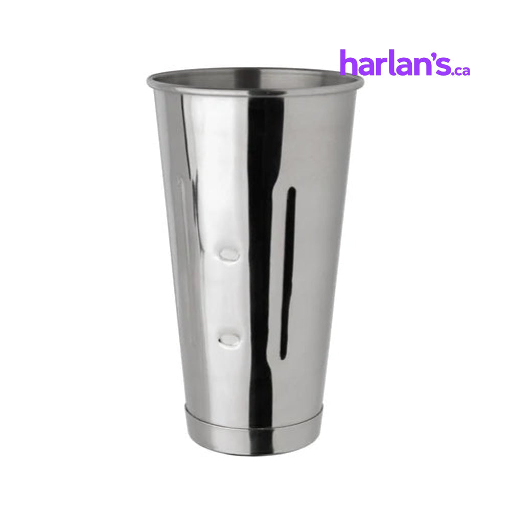 STAINLESS STEEL MILKSHAKE CUP - Item#40110E - Harlan Fairbanks Canada
